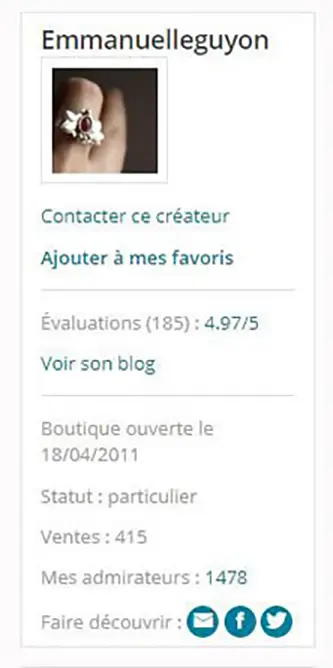 Resumen de nuestras ventas de joyería en alm