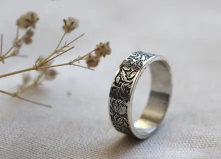 Anillo amapola