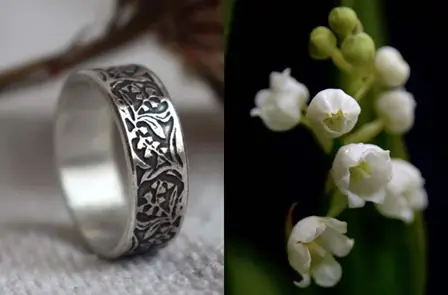 Anillo de lirio de los valles