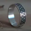Anillo celta de melusina
