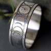 Celtic Phases of the moon ring