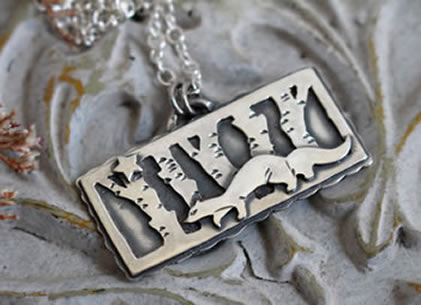 Follow your star pendant, reflection of affection and vigilance for the Celts