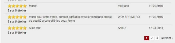 Opiniones de clientes sobre Emmanuelle Guyon