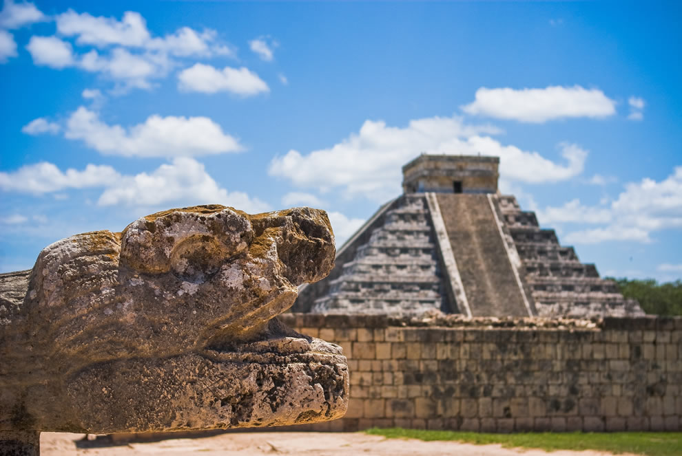El sitio arqueológico de Chichén Itzá, México