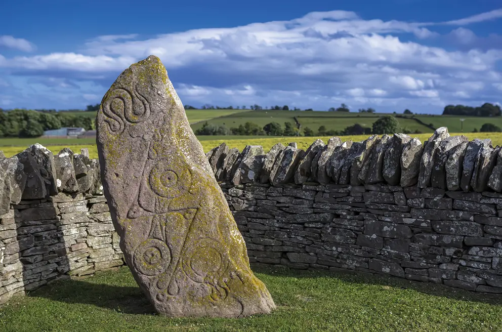 Losas esculpidas de los pictos de Escocia