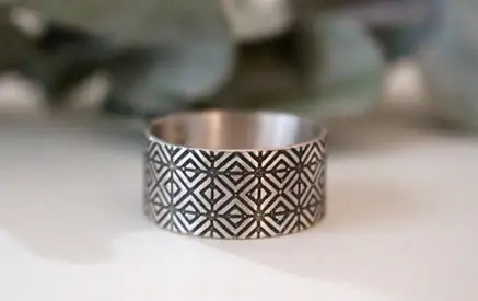 Anillo de origami japonés