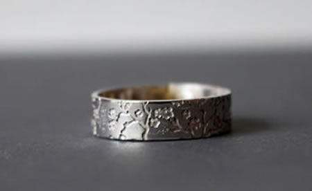 japanese cherry blossom ring