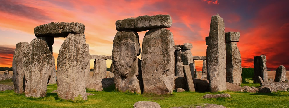 Celtic landscape of Stonehenge
