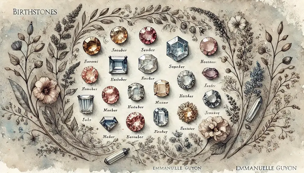 Piedras de nacimiento y su historia