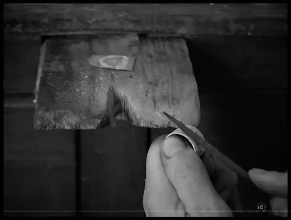 Fabricación de un anillo de plata de ley