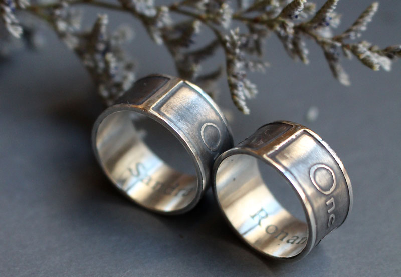 Alianzas un amor, anillo declaración del grupo U2 en plata