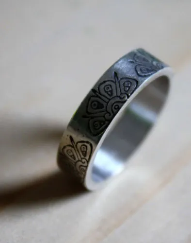 Astro sagrado, anillo sol tribal maya en plata