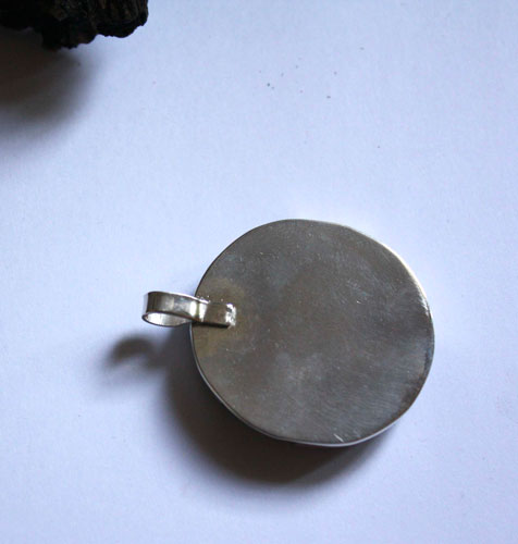 Aurora, dije amanecer en plata y jaspe abejorro