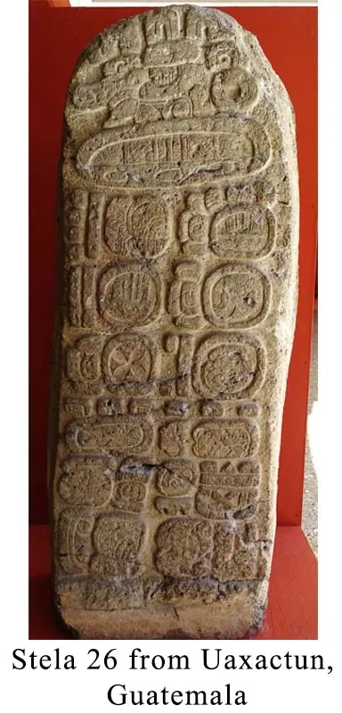 Calendario maya, dije cuenta larga maya en plata