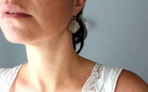 Cibeles, aretes arabesco griego en plata