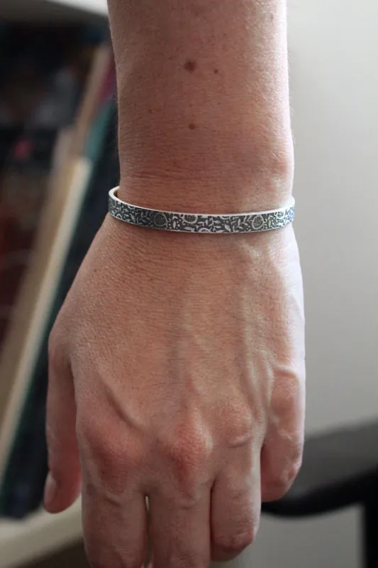 El perfume de las granadas, pulsera fruto de leyenda en plata