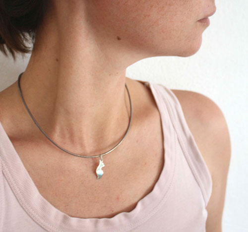 El zorro del Principito, dije animal de la sabiduría en plata