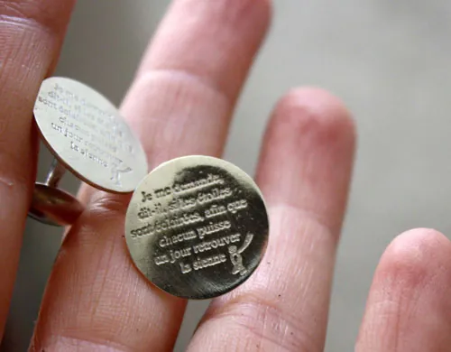 Encontrar su estrella, gemelos cita de El Principito en plata