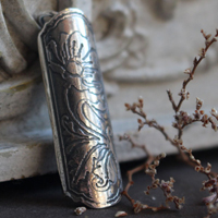 Estuche de flor amapola