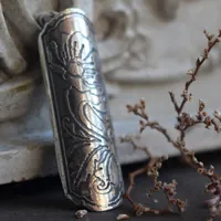 Estuche de flor amapola