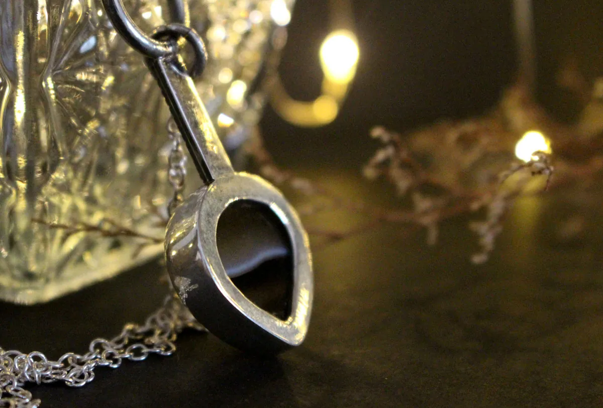 Horizonte, collar sol naciente en plata y ágata