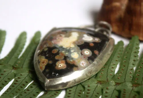 Juuri, dije bosque boreal en plata y jaspe oceánico