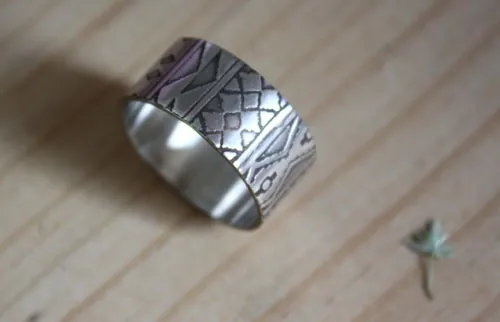 La bohème, anillo espíritu boho en plata
