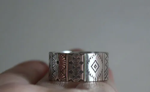 La bohème, anillo espíritu boho en plata