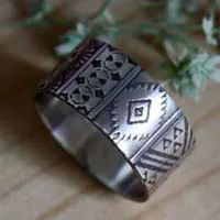 La bohème, anillo espíritu boho en plata