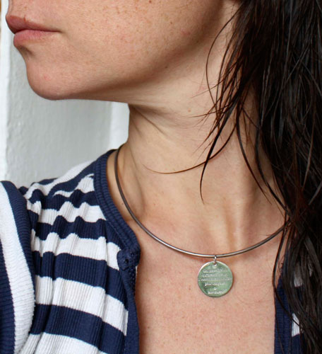 La sabiduría del zorro, dije cita de El Principito en plata