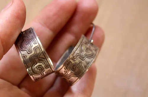 Las ciudades de Oro, aretes prehispánicos zapotecos en plata