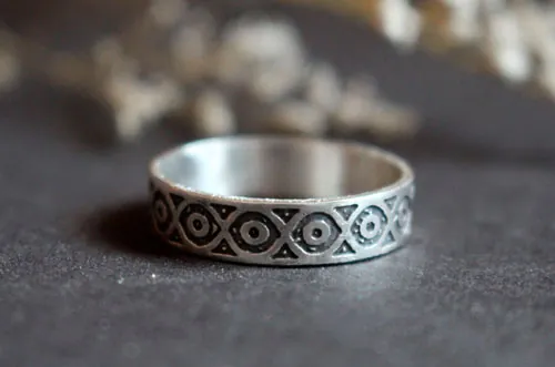Livunn, anillo vikingo en plata
