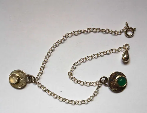 Lluvia de primavera, pulsera renacimiento en plata, piedra de luna y ágata verde
