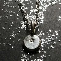 Luz de esperanza, collar pequeña estrella en plata