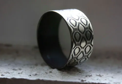 Neo, anillo Matrix en plata