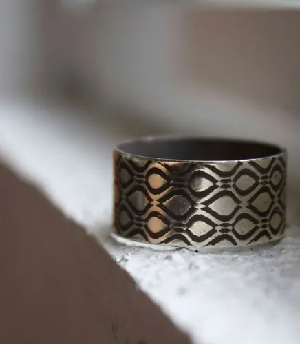 Neo, anillo Matrix en plata