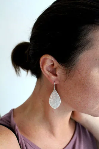 Nishikigoi, aretes carpa koi japonesa en plata