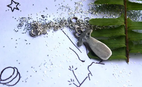 Pequeño baobab, pulsera árbol del Principito en plata
