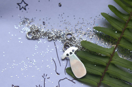 Pequeño baobab, pulsera árbol del Principito en plata