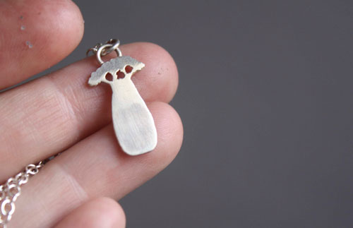 Pequeño baobab, pulsera árbol del Principito en plata
