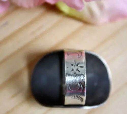 Planeta del Principito, anillo cuento de Saint-Exupéry en plata