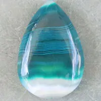 Ágata azul B cabujón