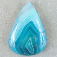 Ágata azul C cabujón