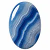 Nuestros cabujones de ágata azul.