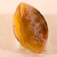 Ágata dendrítica B cabujón