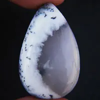 Ágata dendrítica N cabujón