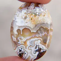 ágata Crazy Lace mexicana O cabujón