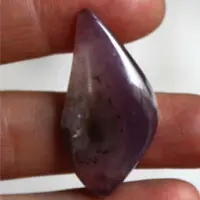 Ágata Sage Amethyst A cabujón