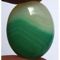 Ágata Verde B cabujón