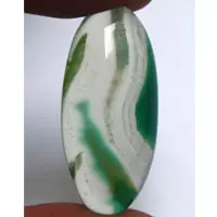 Ágata Verde D cabujón